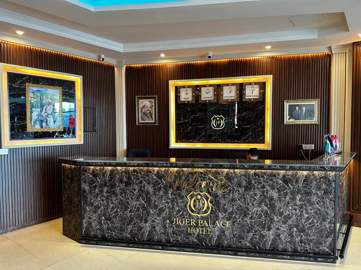 Jiger Palace Hotel Arbil Eksteriør billede